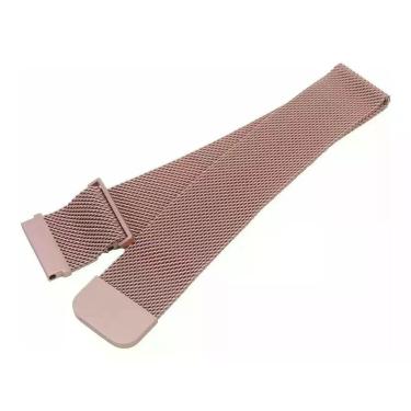 Imagem de Pulseira Milanês Aço Smartwatch Amfit GTS - Rosa - Express