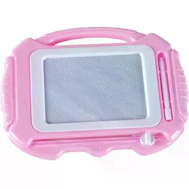 Imagem de Lousa Mágica Infantil Funny Magnetic 28x18x2 Rosa