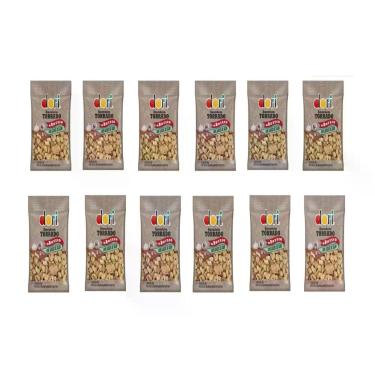 Imagem de Kit c/12un Amendoim Boteco Lascas de Alho 90g - Dori