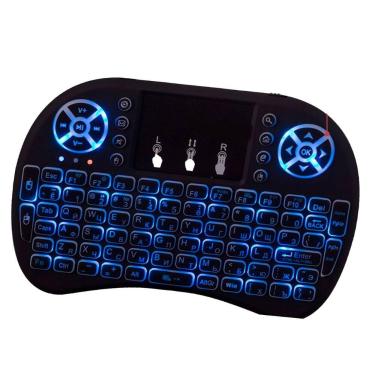 Imagem de Mini Teclado com Controle Remoto e Compatível com Notebook e Dispositi