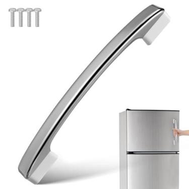 Imagem de MAGICLULU Puxador universal de geladeira para reparo de maçaneta de porta de freezer de plástico de substituição para substituição de cozinha doméstica
