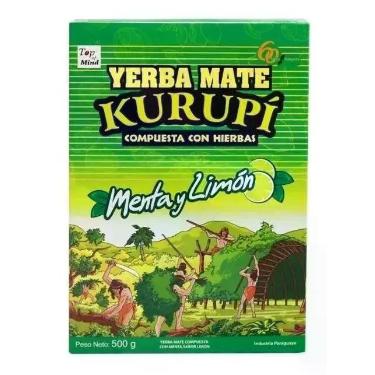 Imagem de Erva Mate Para Terere Kurupi - Sabor Menta E Limão - 500g