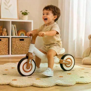 Imagem de Bicicleta de Equilíbrio Infantil Sem Pedal - Bege - Unitoys