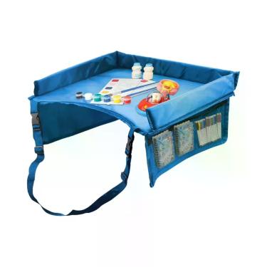 Imagem de Bandeja De Viagem Dobrável Para Crianças Com Suporte Para iPad, Organi