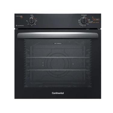 Imagem de Forno de Embutir a Gás Continental 80L com TOPLimpaFácil (OC8GM) 220V,