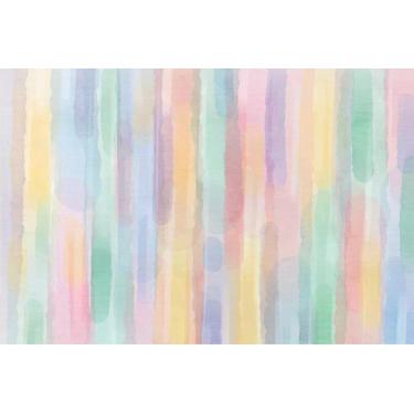 Imagem de Painel de Lona Aquarela Fundo Colorida - Fabrika de Festa, 100x070cm