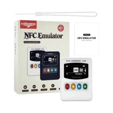 Imagem de Emulador Inteligente Amiibo NFC Pixl.Js iNFC OLED Bluetooth Carregável