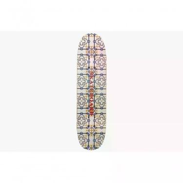 Imagem de Skate SK-3108S com Acessórios e Lixa Antiderrapante Amadeirado Fênix Capacete Joelheira Cotoveleira