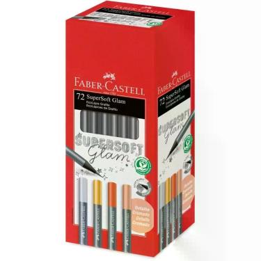 Imagem de Lapis Preto Redondo Supersoft Ecolapis GLAM - FABER-CASTELL