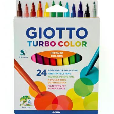 Imagem de Caneta Hidrocor Turbocolor Giotto 24 Cores