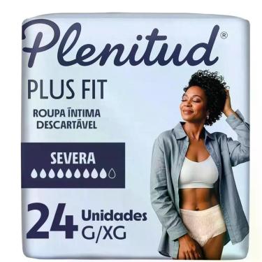 Imagem de Roupa Íntima Adulto Plenitud Plus Fit Pants G/EG 24 Un