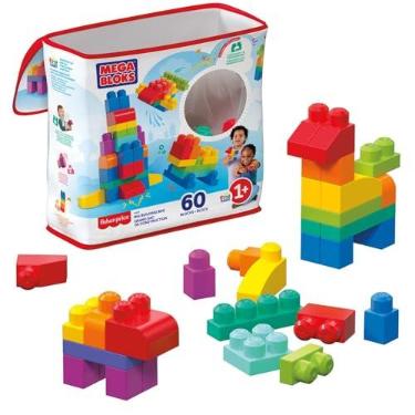 Imagem de Mega Bloks First Builders - Sacola 60 Peças - Números Dch55