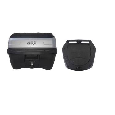 Imagem de Bau bauleto top case traseiro Givi Monolock Traffic 33 L T33nbr