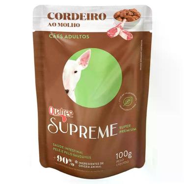 Imagem de Ração Úmida Sache Quatree Supreme Cães Adultos Cordeiro 100g