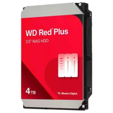 Imagem de Hdd Wd Red Plus 4 Tb Nas Para Servidor 24x7 - Wd40efzz