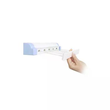 Imagem de Varal de Parede Secalux Rotoflex Retrátil para Roupas Com 5 Cordas Ref