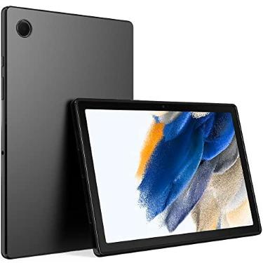 Imagem de Puxicu Capa para Galaxy Tab A8 de 10,5 polegadas 2022, design fino, capa protetora de silicone de borracha macia de TPU fosco para tablet Samsung Galaxy Tab A8 de 10,5 polegadas (-X200/-X205/-X207