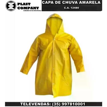 Imagem de Capa de chuva - EPLAST COMPANY, Preto, P