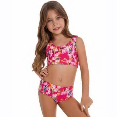 Imagem de Calcinha infantil - top com alça larga - TOP CATZ, Estampa 490 a, 06