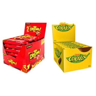 Imagem de Kit Chocolate Caribe + Crocante GAROTO - 2 Caixas