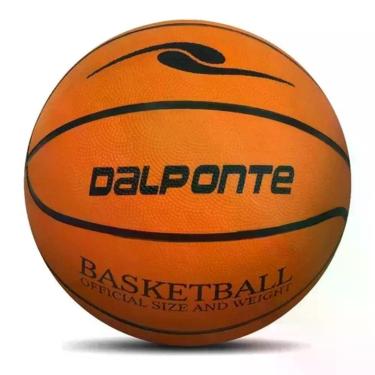 Imagem de Bola de Basquete Oficial Tamanho 7 Vulcanizada sem Costura Laranja Dalponte