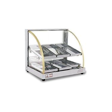 Imagem de Estufa Curva Aço Inox 6 Bandejas Dupla 250 W 220 V - W6BD - Titã - 0TI 265
