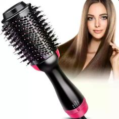 Escova Secadora de Cabelos 1200w 4 em 1 seca, alisa, modela e dá volum
