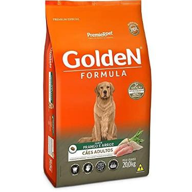 Imagem de Ração Golden Cães Adultos Frango e Arroz 20kg