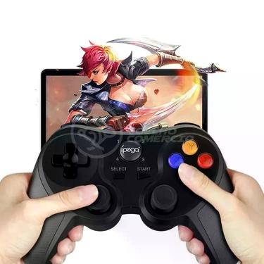 Imagem de Controle Game Joystick Jogar CelularPc Gamepad Bluetooth