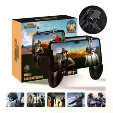 Imagem de Controle para Jogos Mobile Garena Game Pad Free Fire Pubg Call Of Duty Fifa 20 com Gatilhos
