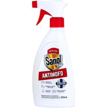 Imagem de Sanol A7 Anti-Mofo 330 Ml Variado | Em spray, combate fungos, bactérias e ácaros e alcança áreas de difícil acesso