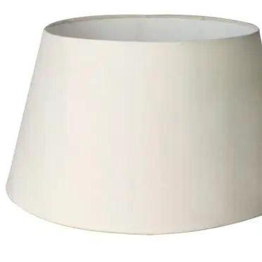 Imagem de Cúpula para abajur luminaria 25x30x20cm Tecido Algodão Soquete Naciona