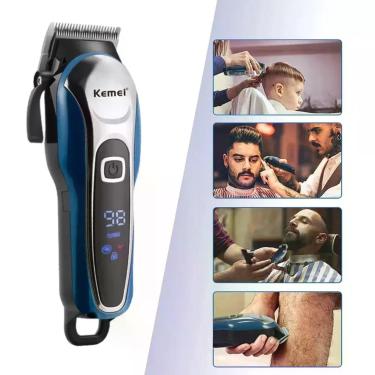 Imagem de Maquininha para Pet Cabelo Barba Profissional Pezinho Recarregável Cin