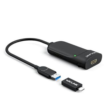 Imagem de WAVLINK adaptador de vídeo universal USB 3.0 para HDMI, chips Displaylink Suporta até 6 monitores, compatível com Windows, MacOS, Ubuntu 20.04, 22.04, LTS, ChromeOS