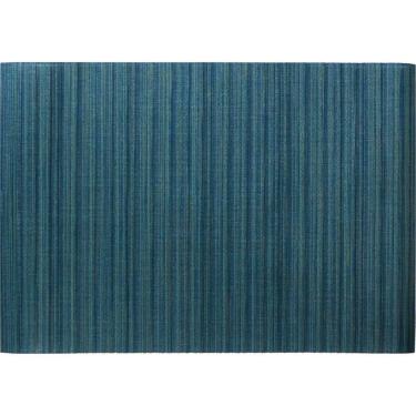 Imagem de Lugar Americano Home&Co 44x30cm PVC Azul 4pçs Utensílio de Mesa para S