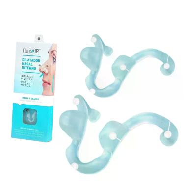 Imagem de Dilatador Nasal AntiRonco Kit 2 Unidades Respire Melhor 1 Médio + 1 Gr