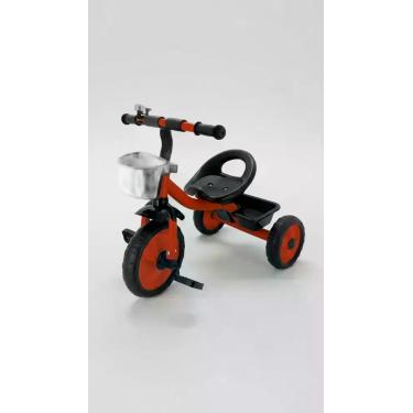 Imagem de Triciclo Infantil Vermelho com Cestinha e Buzina - Congratulations Sto