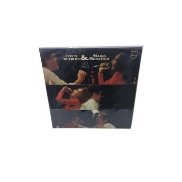 Imagem de Vinil Chico Buarque & Maria Bethânia - Ao Vivo (LP Vermelho - Universa