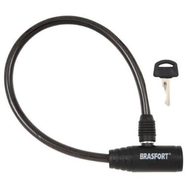 Imagem de Cadeado para Bicicleta com Chave 8mm x 60cm - 7016 - BRASFORT