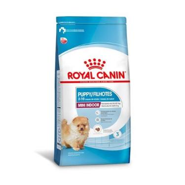Imagem de Ração para Cães Filhotes Royal Canin Mini Indoor Junior, 1kg