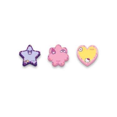 Imagem de Kit - Bloco Adesivo Mini Hello Kitty e Amigos LeoArte 50 Folhas