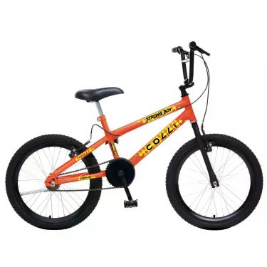 Imagem de Bicicleta Infantil Menino Aro 20 COLLI Strong Boy, C/ Pezinho, Freio V