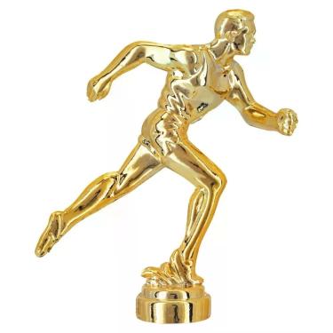 Imagem de Troféu Vitória Vencedor 600022 Atletismo Masculino 20cm Dourado para Premiações Esportivas