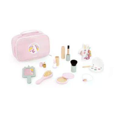 Imagem de Maleta de Beleza Infantil Unicórnio Janod Kit Maquiagem de Brinquedo e