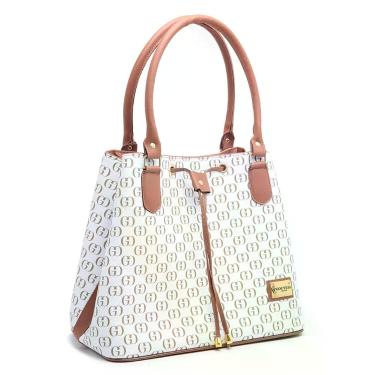 Imagem de Bolsas Femininas Bolsa Estilo Sacola Chique - Gouveia Costa, Branco