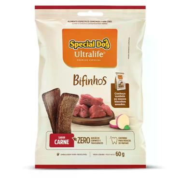 Imagem de Bifinho Special Dog Ultralife Carne 60g