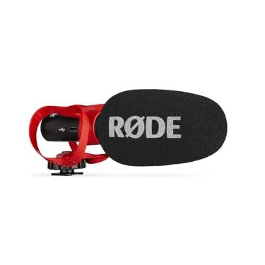 Imagem de RØDE VideoMic GO II Microfone Shotgun ultracompacto para câmera com saídas de 3,5 mm e USB para filmagem, criação de conteúdo, podcasts e chamadas de vídeo