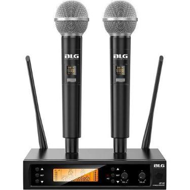 Imagem de Microfone Sem Fio Duplo Uhf BLG UF-02