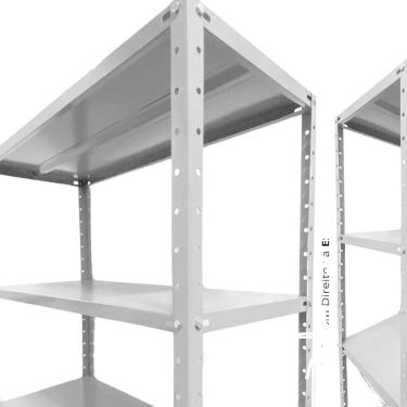 Imagem de Estante De Aço Com 6 Prateleiras De 40cm - Até 180kg Premium - Estante