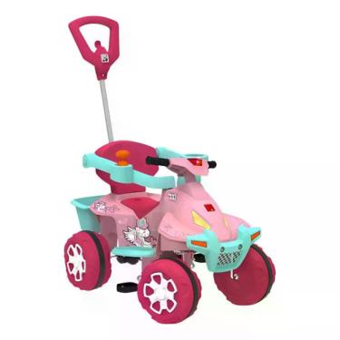 Imagem de Quadriciclo Smart Quad Passeio Pedal Rosa Bandeirante